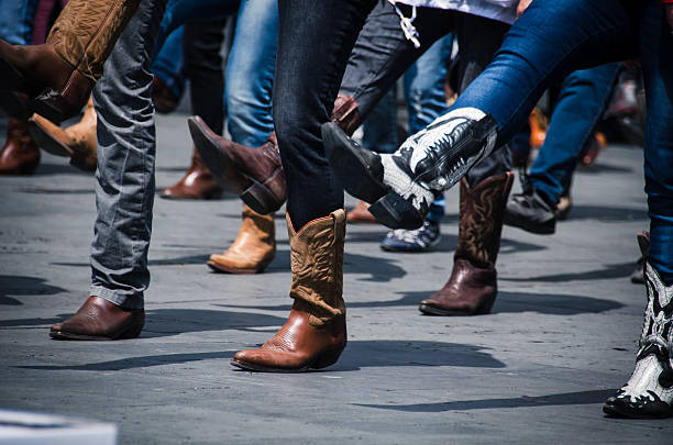 Slim Fit Jeans With Cowboy Boots